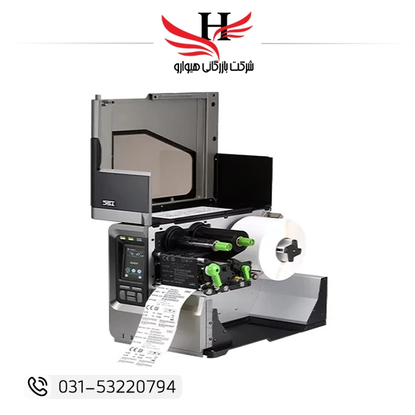 لیبل پرینتر صنعتی MX-340P | پرینتر لیبل بارکد صنعتی مناسب چاپ لیبل و بارکد در خطوط تولید، انبارداری و مراکز پخش